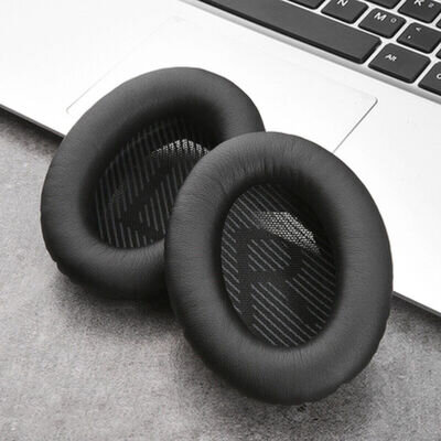 Bose Replacement Ear Pads Cushion Black QuietComfort 35 QC35 II QC25 QC15 Kit UK