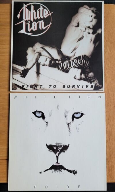 White Lion 2 x Vinyl LPs 80s Hair Metal