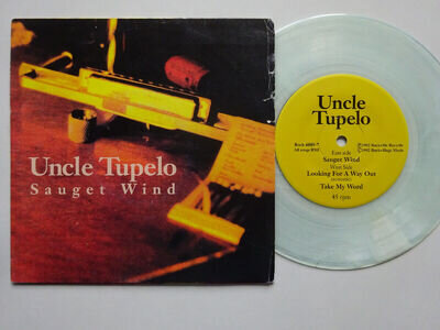 UNCLE TUPELO Sauget Wind - Clear Vinyl Rockville US Import 7" (1992) Wilco