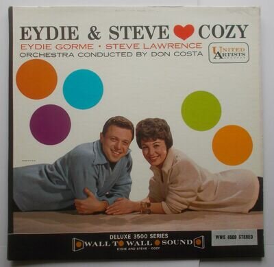 Eydie Gorme-Steve Lawrence: "Cozy" . U.S. United Artists WWS 8509. Stereo. 1961