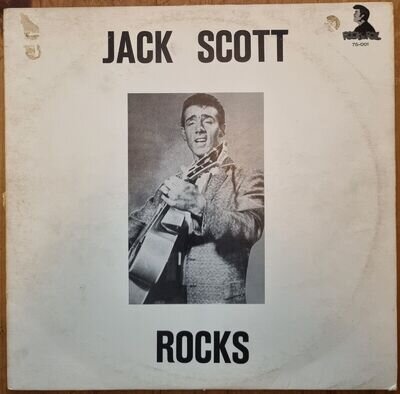 Jack Scott Rocks - Vinyl/LP - 75-001 Grey Label Press