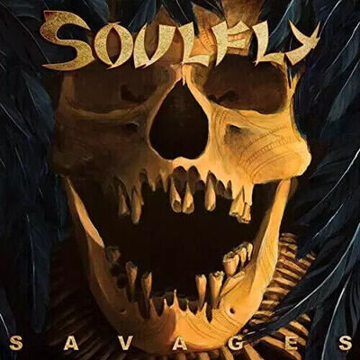 Soulfly - Savages Gold Coloured Vinyl 2Lp 12" Album Limited Edition From Uk