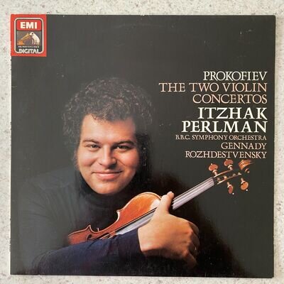 Prokofiev, Itzhak Perlman, The Two Violin Concertos - Classical Vinyl LP Record