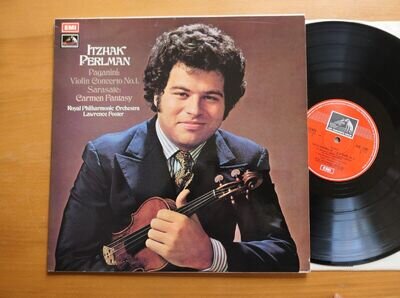 ASD 2782 ED1 Itzhak Perlman Paganini Violin Concerto no. 1 etc EMI Stereo NM