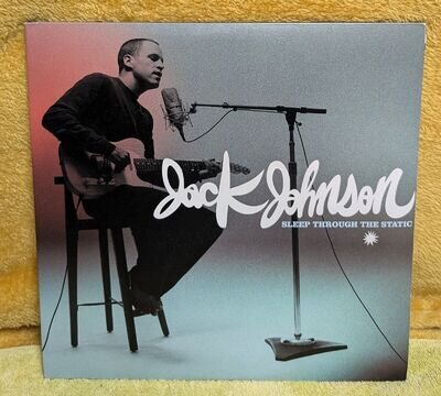 Jack Johnson ‎– Sleep Through The Static VINYL 2LP 2008 *** EX+/EX+***