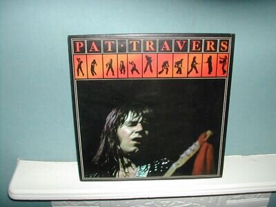 Pat Travers-Pat Travers LP 1976 inc promo photo and A4 bio