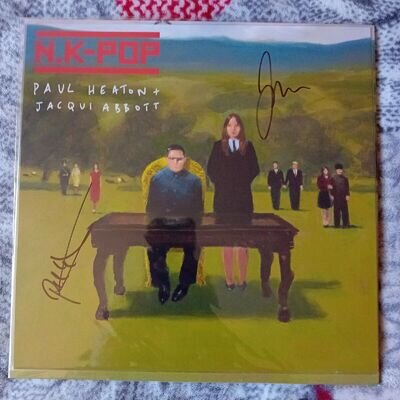 Paul Heaton/Jacqui Abbott - N.K-POP Vinyl LP 2022 New ,Sealed with signed print