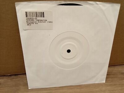 Thievery Corporation - Revolution Solution White Label Remix. 7" - near mint