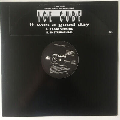 Ice Cube - It Was A Good Day (12", Single, Promo)