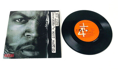 Ice Cube - AmeriKKKa's Most Wanted (7", Single). MINT