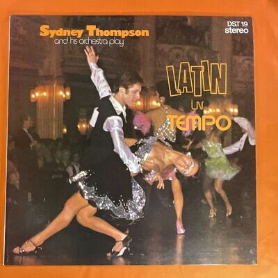 Sydney Thompson And His Orchestra, Latin In Tempo LP Album, 1976 Record