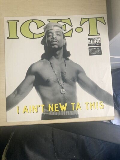 Ice-T - I Ain't New Ta This - Used Vinyl Record 12 - J5628z