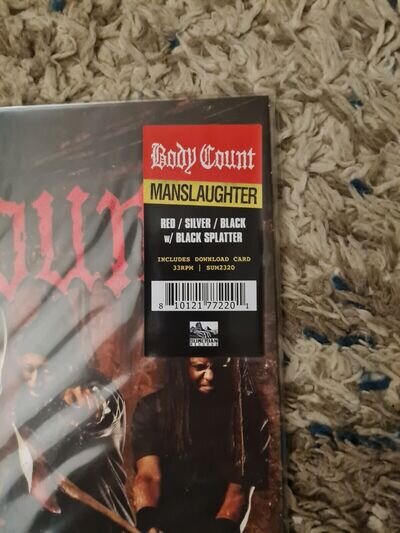 Body Count - Manslaughter "Shotgun Blast" Colored Vinyl