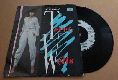 TERRI WELLS i'll be around 7" VINYL RECORD LON 48