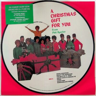 PHIL SPECTOR A Christmas Gift For You PICTURE DISC LP (NEW 2023) The Ronettes +