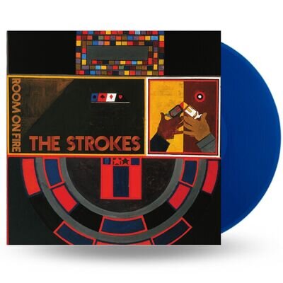 The Strokes Room on Fire Limited Edition Blue Vinyl LP New Sealed