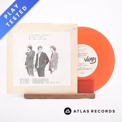 The Vamps - Triple 'A' E.P. - Red 7" EP Vinyl Record - VG+/EX