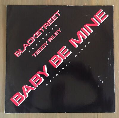 Blackstreet ft Teddy Riley: Baby Be Mine 12" Vinyl R&B Swing UK 1993