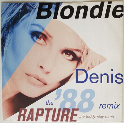 Blondi - Denis The '88 Remix / Rapture The Teddy Riley Remix - Used - P5z