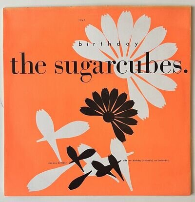 The Sugarcubes - Birthday 12” Vinyl Bjork