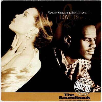 Vanessa Williams & Brian McKnight - 7" - Love Is. UK Picture Sleeve