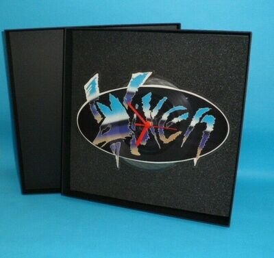 VIXEN (Rock band) Shaped Picture Disc CLOCK Original Vinyl Record Disc SD35