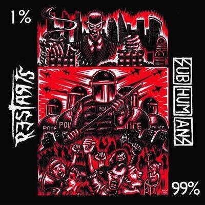 Subhumans / The Restarts - Subhumans / The Restarts (NEW 7" VINYL)