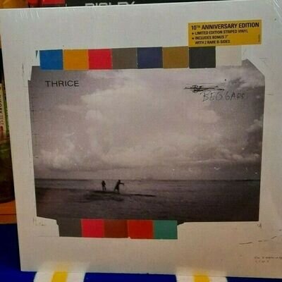 Thrice - Beggars Limited Edition Red/Blue/Yellow Striped Vinyl & 7" Vinyl