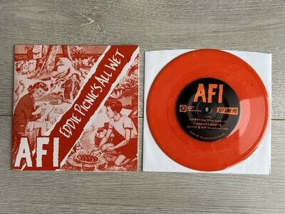 AFI - Eddie Picnic’s All Wet 2016 Repress Orange Vinyl New Limited To 100