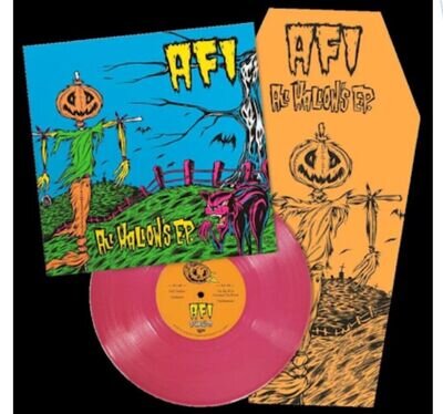 AFI-All Hallow’s E.P. 25th Anniversary Edition Ltd Pink 10inch Vinyl .+ Poster