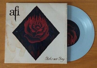 AFI - Girl's Not Grey 7” Single On Light Grey Vinyl Limited Edition Punk 2003