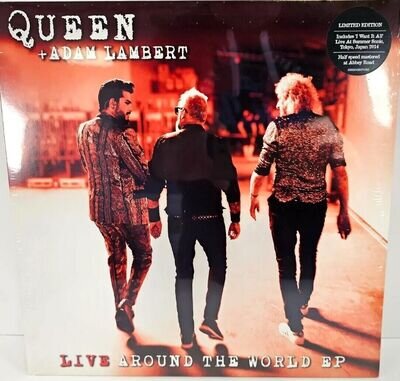 Queen + Adam Lambert – Live Around The World EP RSD 2021 Vinyl record Limited ed