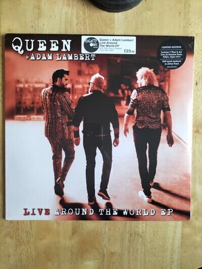 Queen Adam Lambert - Live Around The World 12" EP LP Vinyl RSD2021