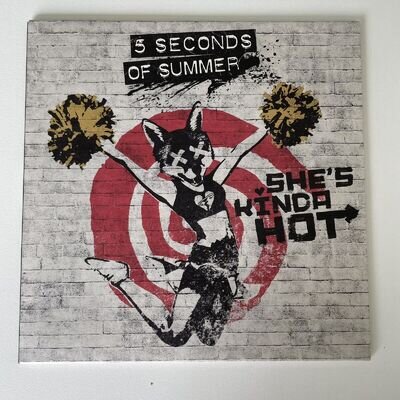 5 Seconds Of Summer - She's Kinda Hot Red Vinyl 7” Single 5SOS