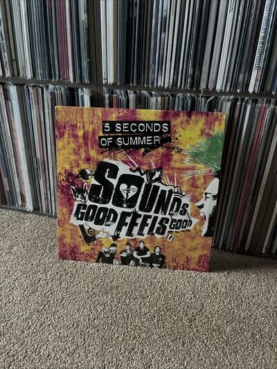 5 Seconds of Summer 5SOS - Sounds Good Feels Good RARE Green Vinyl Limited