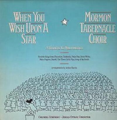 Mormon Tabernacle Choir When You Wish Upon A Star LP vinyl Netherlands Cbs 1981