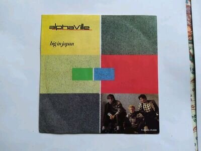 ALPHAVILLE - Big in Japan / Seeds - 7" Vinyl single (EX/VG)