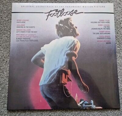 FOOTLOOSE SOUNDTRACK LP - NEW & SEALED - KENNY LOGGINS - 2020 REISSUE