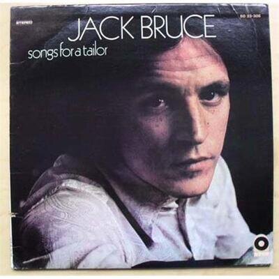 JACK BRUCE SONGS FOR A TAILOR LP 1969 NICE CLEAN COPY BUT HAS DLETION CUT(+ CHRI