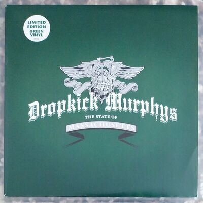 DROPKICK MURPHYS - State Of Massachusetts 7” LTD ED Green Vinyl Rock Punk Oi