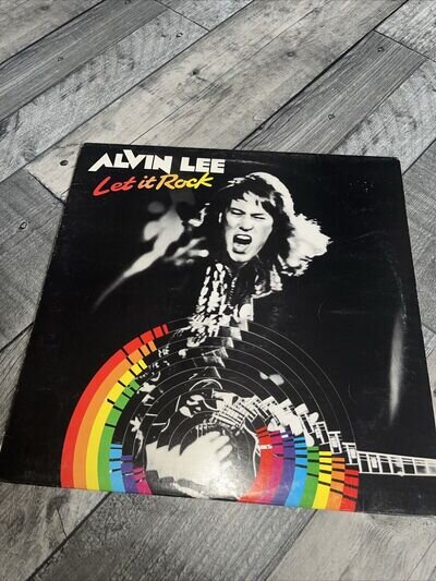 Alvin Lee - Let It Rock - 12” Vinyl Record LP - Chrysalis UK 1978 1st Press Rock