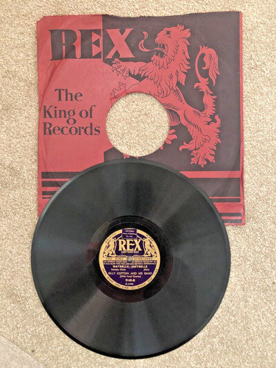 Antique 78rpm Shellac 10" Record. Rex. Billy Cotton-Maybelline/Horsey Horsey