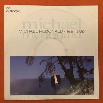 Michael McDonald- Tear It Up- Plain Of Jars- Reprise Records - 7” 1990