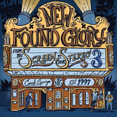 New Found Glory : From the Screen to Your Stereo 3 VINYL 12" Album (2019)