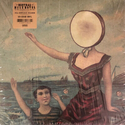 Neutral Milk Hotel In The Aeroplane Over The Sea BLACK VINYL LP gatefold NEW/SEA