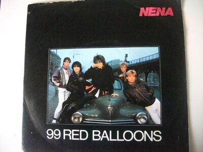 Nena 99 Red Balloons 7" vinyl single 1983 EPIC RECORDS EXCELLENT CONDITION