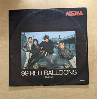 Nena ~ 99 Red Balloons [1983] 12" Vinyl Single