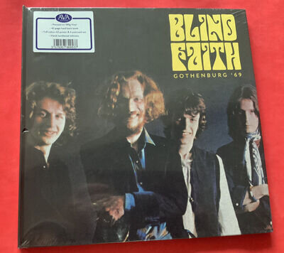 Blind Faith Gothenburg 1969 Limited Double 180g Vinyl, Hard Back Book, Sealed.