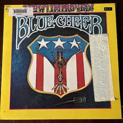 Blue Cheer - New! Improved! Blue Cheer - 1969 First Press NM/VG