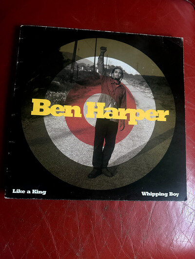 Ben Harper – Like A King / Whipping Boy 12” EP 1994 Virgin Records